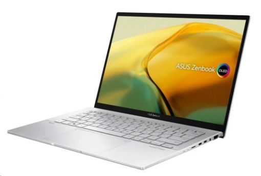 Obrázek ASUS NTB Zenbook 14 OLED (UX3402VA-OLED758X), i7-13700H, 14" 2880 x 1800, 16GB, 1TB SSD, Iris Xe, W11 Pro, Silver