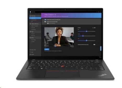 Obrázek LENOVO NTB Thinkpad T14s Gen4 - i7-1355U,14" WUXGA IPS,16GB,1TSSD,HDMI,THb,Int. Iris Xe,black,cam,W11P,3Y Premier