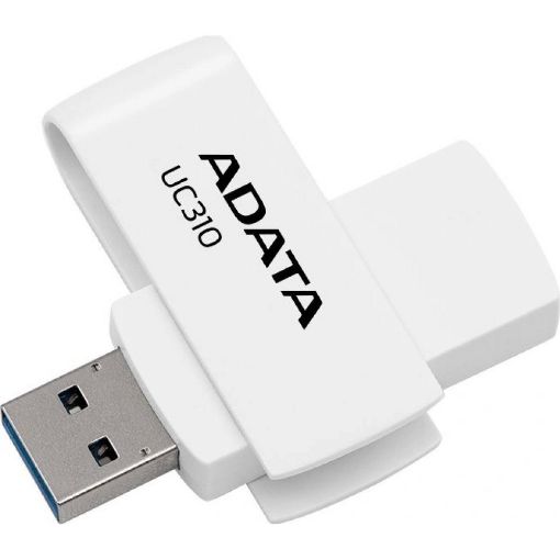 Obrázek ADATA Flash Disk 128GB UC310, USB 3.2, bílá