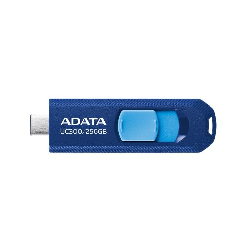 Obrázek ADATA Flash Disk 256GB UC300, USB-C 3.2, modrá