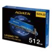 Obrázek ADATA SSD 512GB LEGEND 700 GOLD, PCIe Gen3 x4, M.2 2280, (R:2000/ W:1600MB/s), BEZ ADATA HEATSINKU