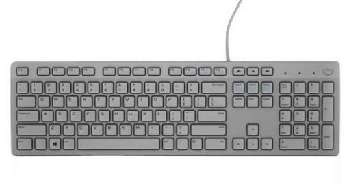 Obrázek DELL Multimedia Keyboard-KB216 - German (QWERTZ) - Grey (-PL)