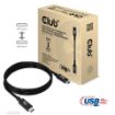 Obrázek Club3D kabel USB4 Gen3x2 Typ-C, Oboustranný USB-IF Certifikovaný data kabel, Data 40Gbps, PD 240W(48V/5A) EPR M/M 1m