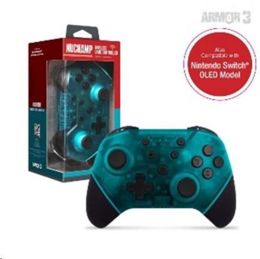 Obrázek Armor3 NuChamp Wireless Controller for Nintendo Switch (Turqoise)