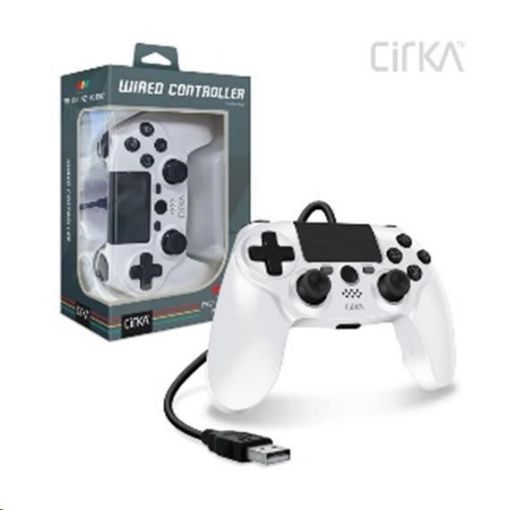 Obrázek Cirka NuForce Wired Game Controller for PS4/PC/Mac (White)