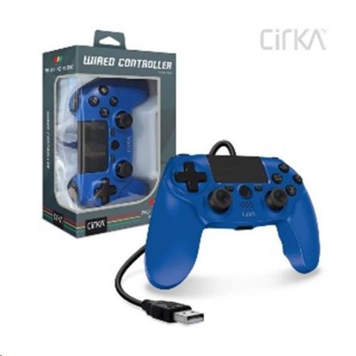 Obrázek Cirka NuForce Wired Game Controller for PS4/PC/Mac (Blue)