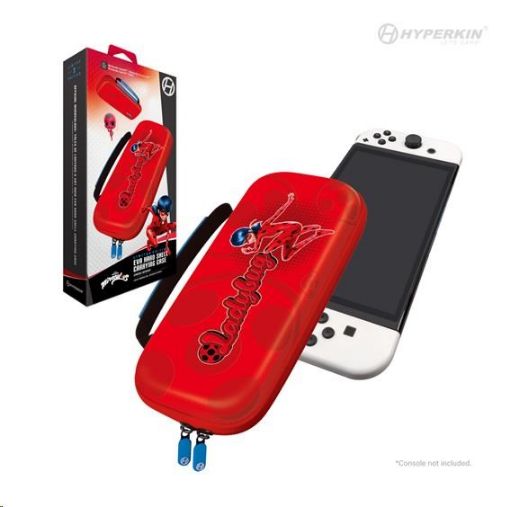 Obrázek Hyperkin Miraculous EVA Hard Shell Carrying Case for Nintendo Switch/OLED/Lite (Ladybug)