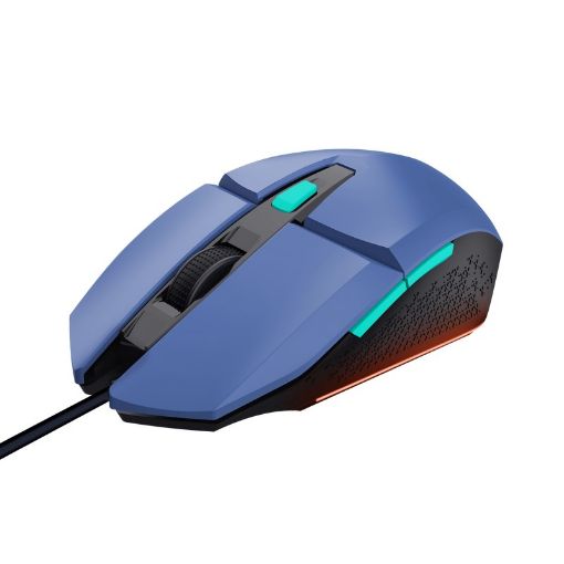 Obrázek TRUST myš GXT 109B FELOX Gaming Mouse, optická, USB, modrá