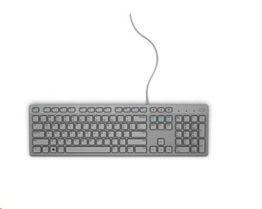 Obrázek DELL Multimedia Keyboard-KB216 - US International (QWERTY) - Grey (-PL)