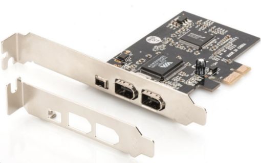 Obrázek DIGITUS PCI Express Card, Firewire 1394a (2+1 porty)