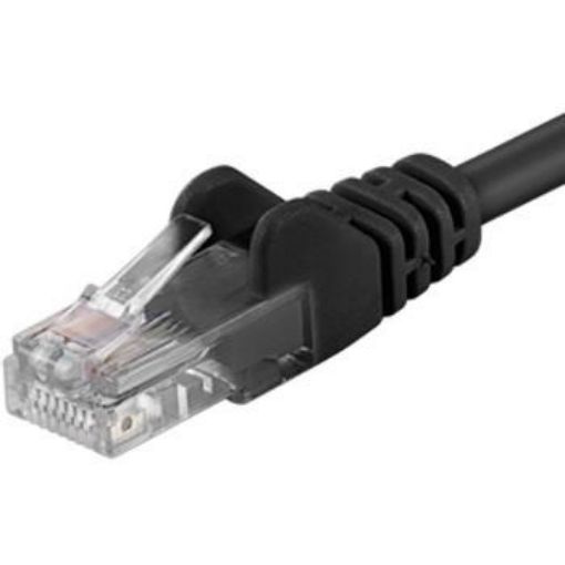 Obrázek PremiumCord Patch kabel UTP RJ45-RJ45 CAT6 1,5m černá