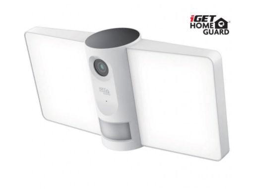 Obrázek iGET HOMEGUARD HGFLC890 - Wi-Fi venkovní IP FullHD kamera s LED osvětlením, bílá