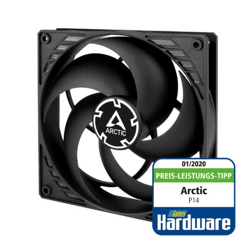 Obrázek ARCTIC ventilátor P14, 140mm, 3pin, černá