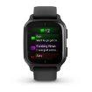 Obrázek Garmin Venu Sq 2 Music, Slate / Black silicone band