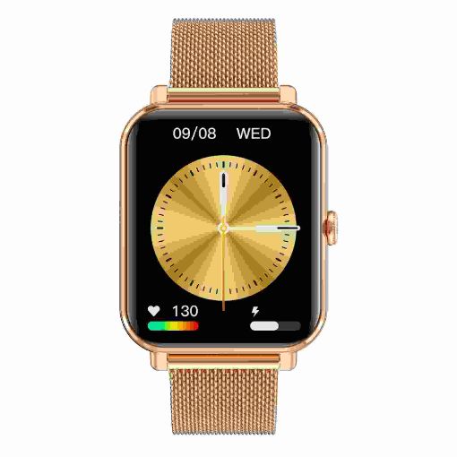 Obrázek Garett Smartwatch GRC CLASSIC Gold steel