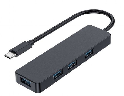 Obrázek GEMBIRD hub, 4-port USB 3.1 (Gen 1), Type-C