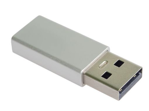 Obrázek PremiumCord Adaptér USB-C na USB-A 2.0, stříbrná