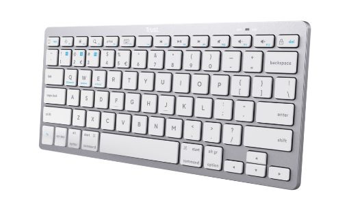 Obrázek TRUST bezdrátová klávesnice BASICS Wireless Bluetooth keyboard CZ/SK