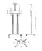 Obrázek Televizní stojan na videokonference NB AVF1800B