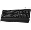 Obrázek GENIUS klávesnice KB-100XP, Drátová, Ergo předložka, USB, CZ+SK layout