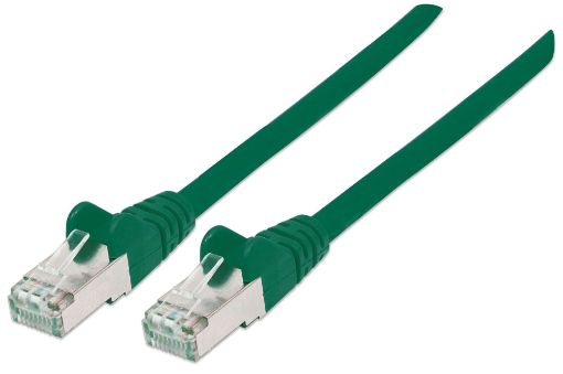 Obrázek Intellinet Patch kabel Cat6 SFTP 3m zelený, LSOH