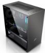 Obrázek EVOLVEO M4, case mATX, 1x120mm PWM ventilátor, průhledná bočnice, černá