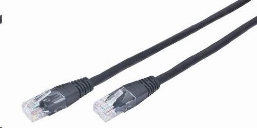 Obrázek GEMBIRD kabel patchcord Cat5e UTP 5m, černý