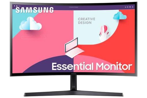 Obrázek SAMSUNG MT LED LCD Monitor 27" S366C FullHD - Prohnutý 1800R, VA, 1920x1080, 4ms, 75Hz,HDMI,VGA