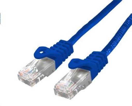 Obrázek C-TECH kabel patchcord Cat6, UTP, modrý, 0,25m