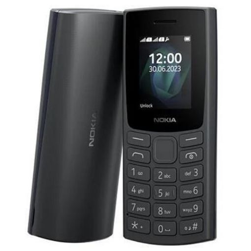 Obrázek Nokia 105 Dual SIM, 2G, černá (2023), (CZ, SK, HU)