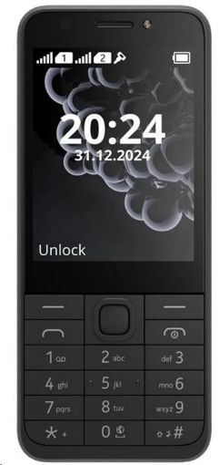 Obrázek Nokia 230 Dual SIM, černá (2024), (CZ, SK, HU)