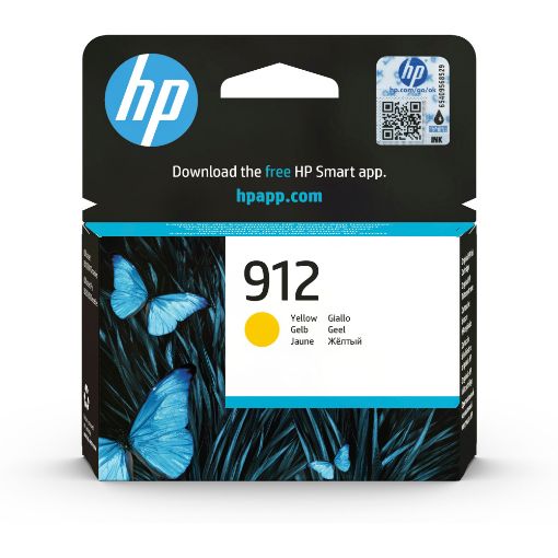 Obrázek HP 912 Yellow Original Ink Cartridge (315 pages)