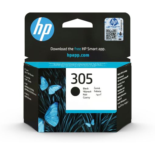 Obrázek HP 305 Black Original Ink Cartridge (120 pages)