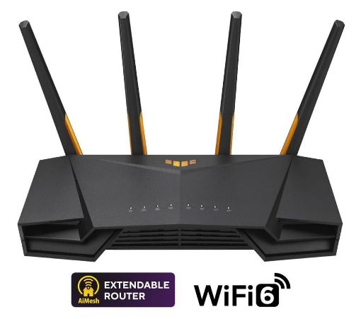 Obrázek ASUS TUF-AX3000 V2 (AX3000) WiFi 6 Extendable Gaming Router, 2.5G port, AiMesh, 4G/5G Mobile Tethering