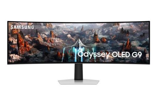 Obrázek SAMSUNG 49" Odyssey OLED G9(G93SC) LS49CG934SUXEN -prohnutý,OLED,Double QHD, 5120x1440, 0,03ms, 240Hz, HDMI, DisplayPort