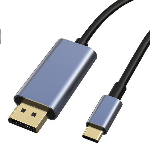 Obrázek PremiumCord kabel USB-C na DisplayPort DP1.4 8K@60Hz a 4k@120Hz 2m