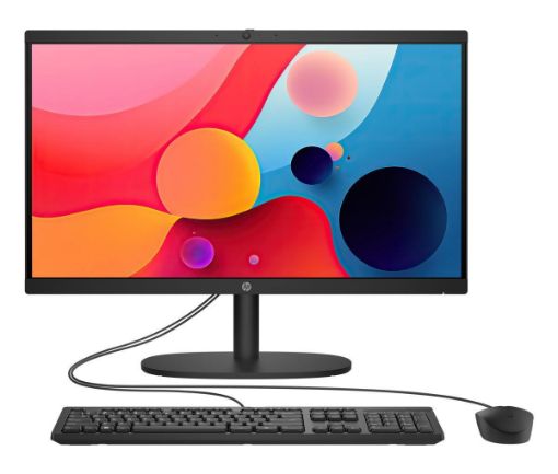 Obrázek HP AiO 22-dg0000nc , 22" FHD 1920x1080, Non Touch, N100, 8GB DDR5, SSD 512GB, Win11 Home