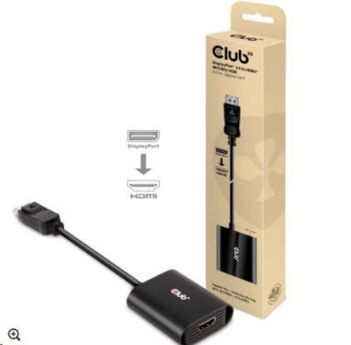 Obrázek Club3D Adaptér aktivní DisplayPort 1.4 na HDMI 4K120HZ HDR (M/F), černá