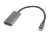 Obrázek PremiumCord Převodník USB-C na HDMI, rozlišení 4K a FULL HD 1080p, kovové pouzdro