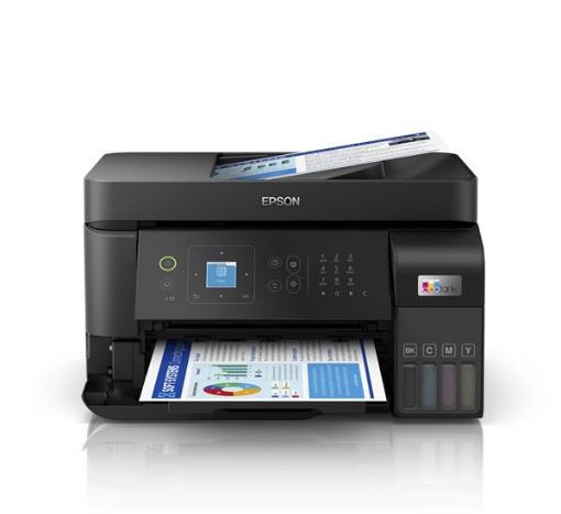 Obrázek EPSON tiskárna ink EcoTank L5590, 4v1, A4, 1200x4800dpi, 33ppm, USB, LAN, Wi-Fi