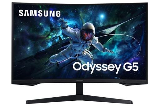 Obrázek SAMSUNG MT LED LCD Gaming Monitor 32" Odyssey LS32CG552EUXEN -prohnutý, VA,1ms,165Hz,2560x1440,HDMI,Display Port