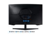 Obrázek SAMSUNG MT LED LCD Gaming Monitor 32" Odyssey LS32CG552EUXEN -prohnutý, VA,1ms,165Hz,2560x1440,HDMI,Display Port