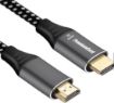 Obrázek PREMIUMCORD Kabel Ultra HDMI 2.1 High Speed + Ethernet kabel 8K@60Hz, zlacené konektory, 5m