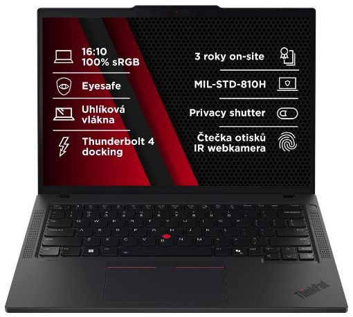 Obrázek LENOVO NTB Thinkpad T14 AMD G5 - Ryzen5 PRO 8540U,14" WUXGA,16GB,512SSD,IRcam,W11P