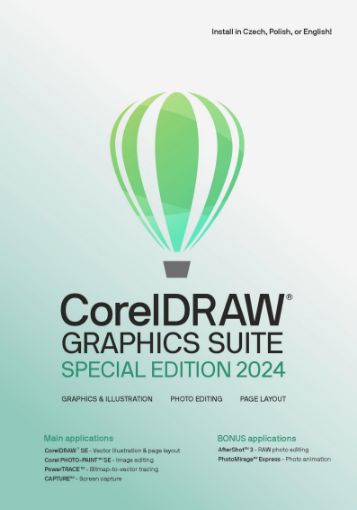 Obrázek CorelDRAW Graphics Suite Special Edition 2024 CZ/PL ESD