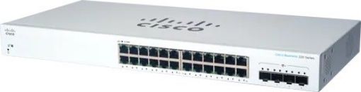 Obrázek Cisco switch CBS220-24T-4X (24xGbE,4xSFP+) - REFRESH