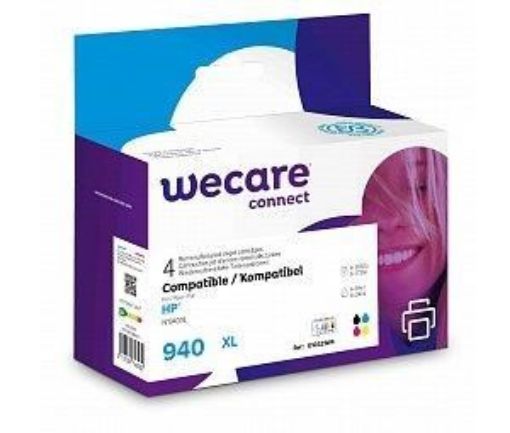 Obrázek WECARE ARMOR cartridge pro HP OfficeJet Pro 8218, 8710, 8720, 8730, 8740 (3HZ52AE) černá/black+1C+1M+1Y/HC 1x53/3x26ml