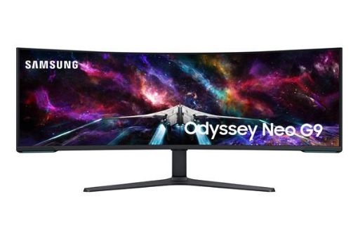 Obrázek SAMSUNG MT LED LCD Gaming Monitor 57" Odyssey Neo G9, Quantum Matrix Tech. (mini LED), Dual UHD - Prohnutý 1000R, 240Hz