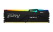 Obrázek KINGSTON DIMM DDR5 16GB 6800MT/s CL34 Non-ECC FURY Beast RGB EXPO, Černá