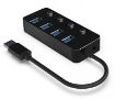 Obrázek GEMBIRD hub, 4-port USB 3.1 (Gen 1) hub s vypínači